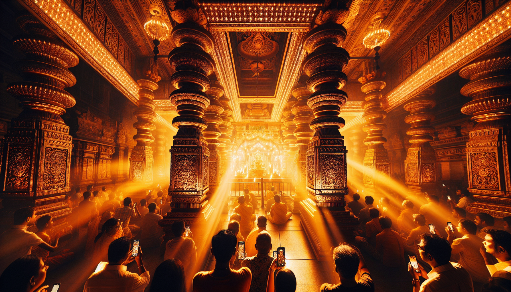 Temple Runs and Trending Bhakti Beats – Desi Devotion Goes Viral